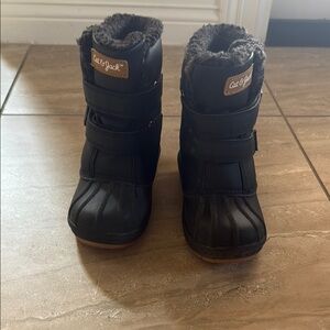 Cat & Jack Black Winter Boots